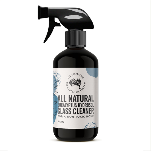 All Natural Eucalyptus Hydrosol Glass Cleaner