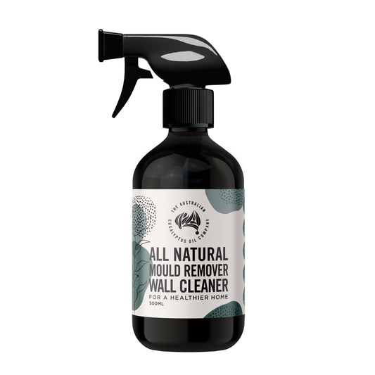 All Natural Mould Remover Wall Cleaner 500ml amber spray bottle on a white background